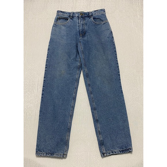 Thermal Fleece Lined Mens Jeans Size 32×34 Cabelas Outdoor Gear Blue Heavyweight - Picture 1 of 12